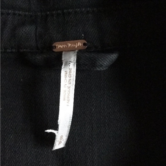 Free People Shrunken Twill Jacket - Picture 4 of 4